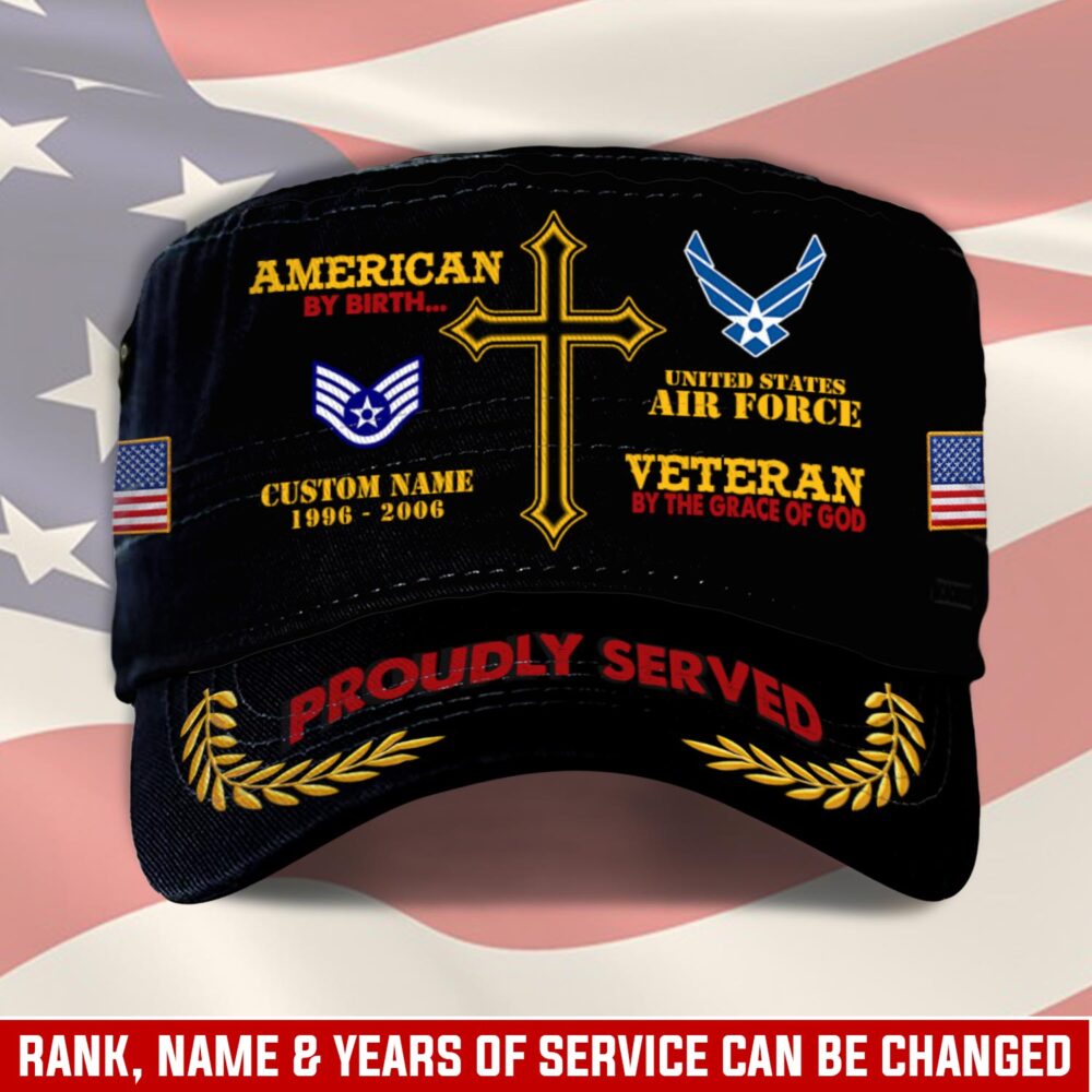 US Air Force , E 4 Air Force Sergeant - Military Cap
