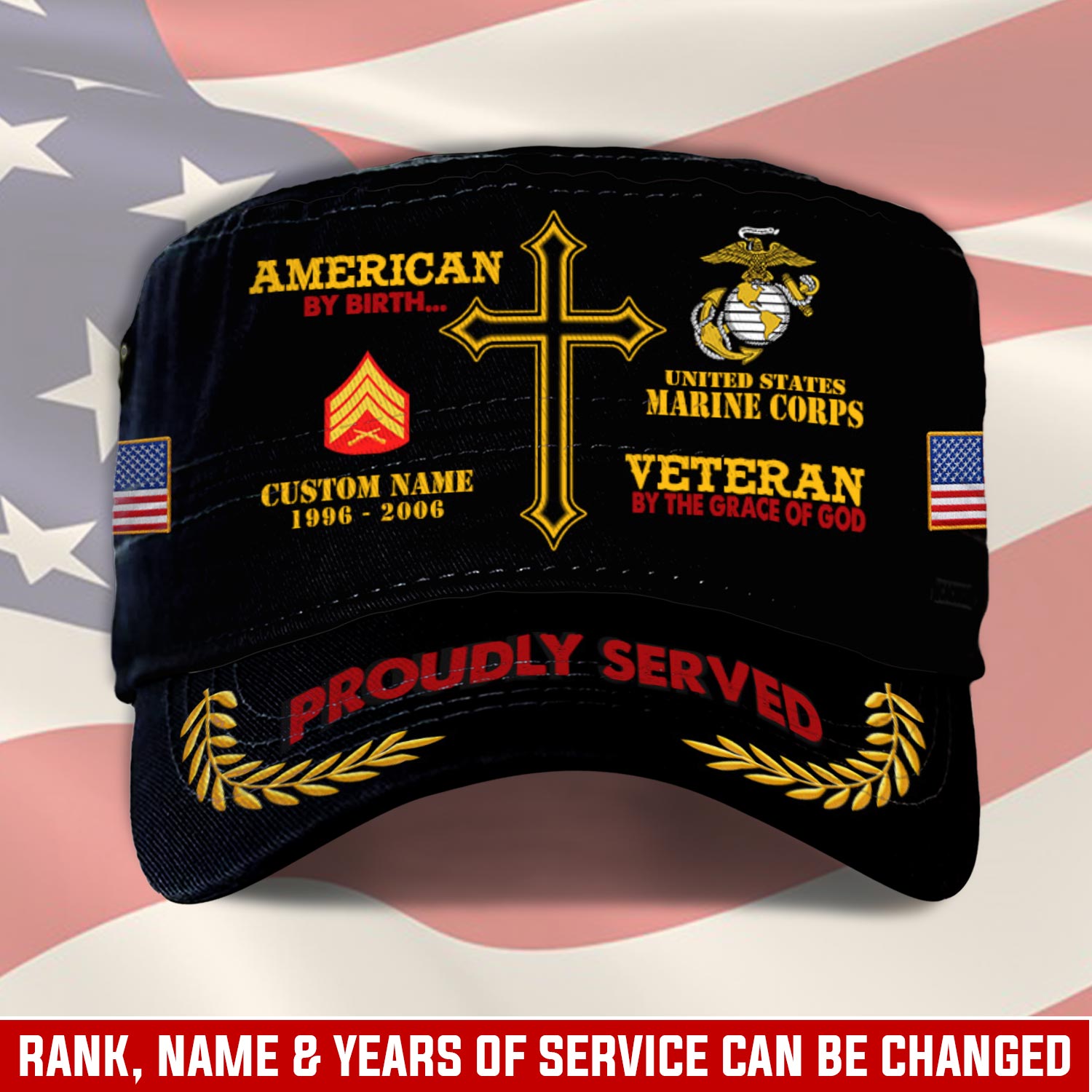 US Marine Corps, Honor The Fallen - Military Cap