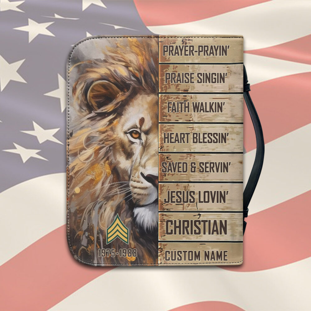 US Army, O 5 Army Lieutenant Colonel - Bible Cover M - Image 3