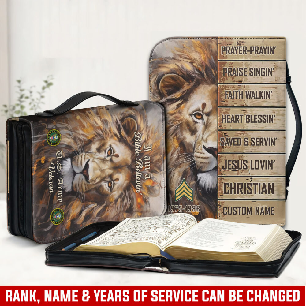 US Army, O 5 Army Lieutenant Colonel - Bible Cover M