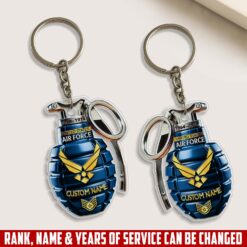 US Air Force, Aim High … Fly-Fight-Win - Acrylic Keychain