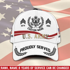 US Army, Honor, Duty, Service - Classic Cap