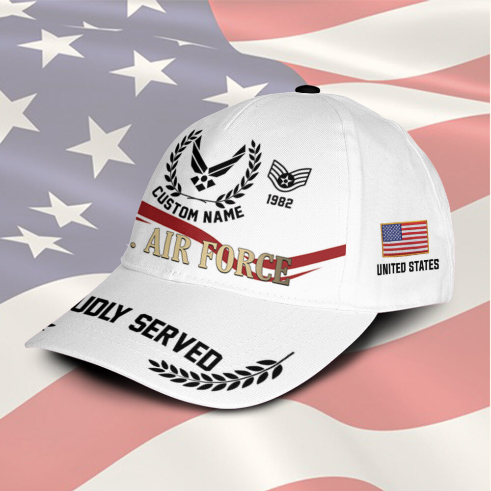 US Air Force, Honoring All Who Served - Classic Cap - Image 2