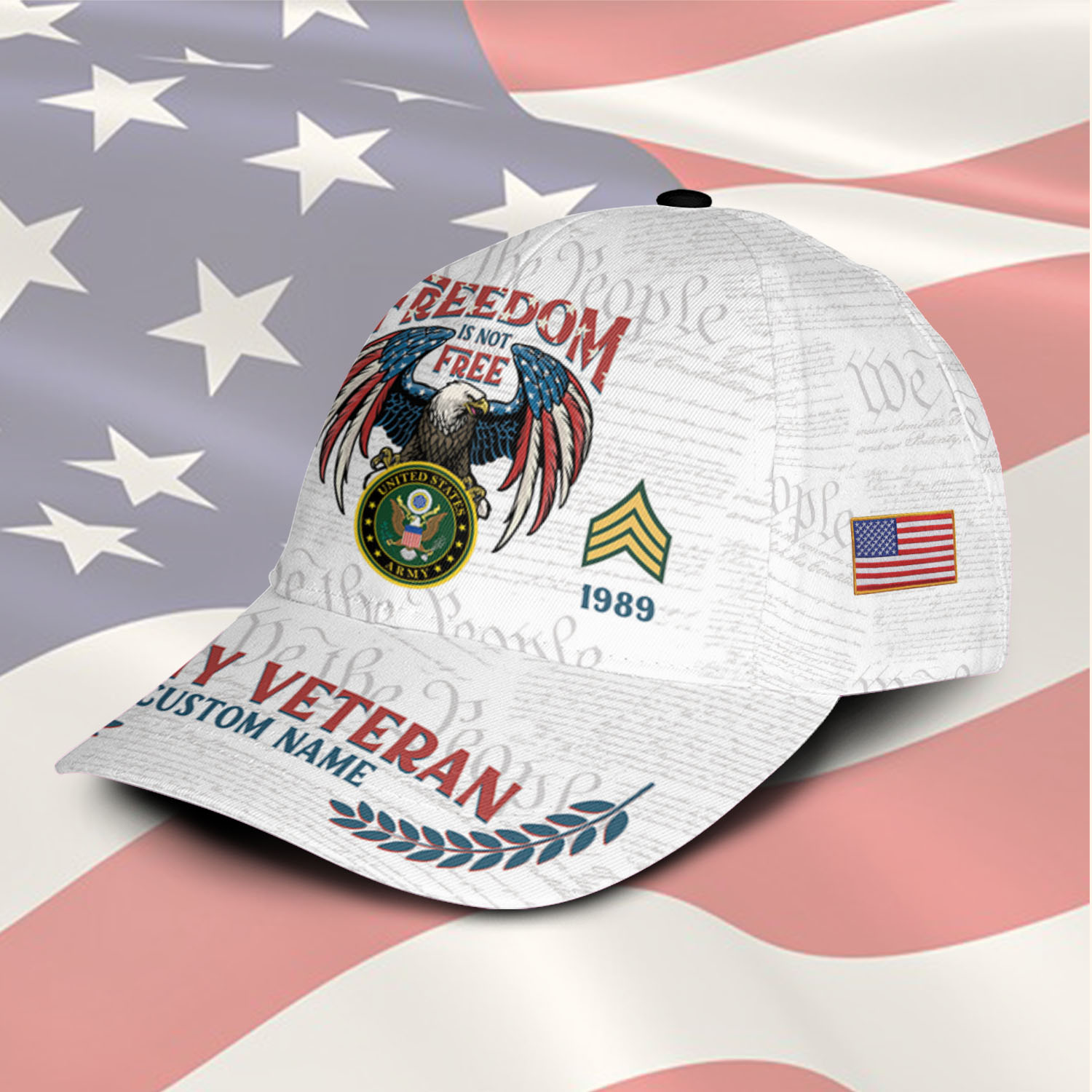 US Army, E 4 Army Corporal - Classic Cap - Image 2