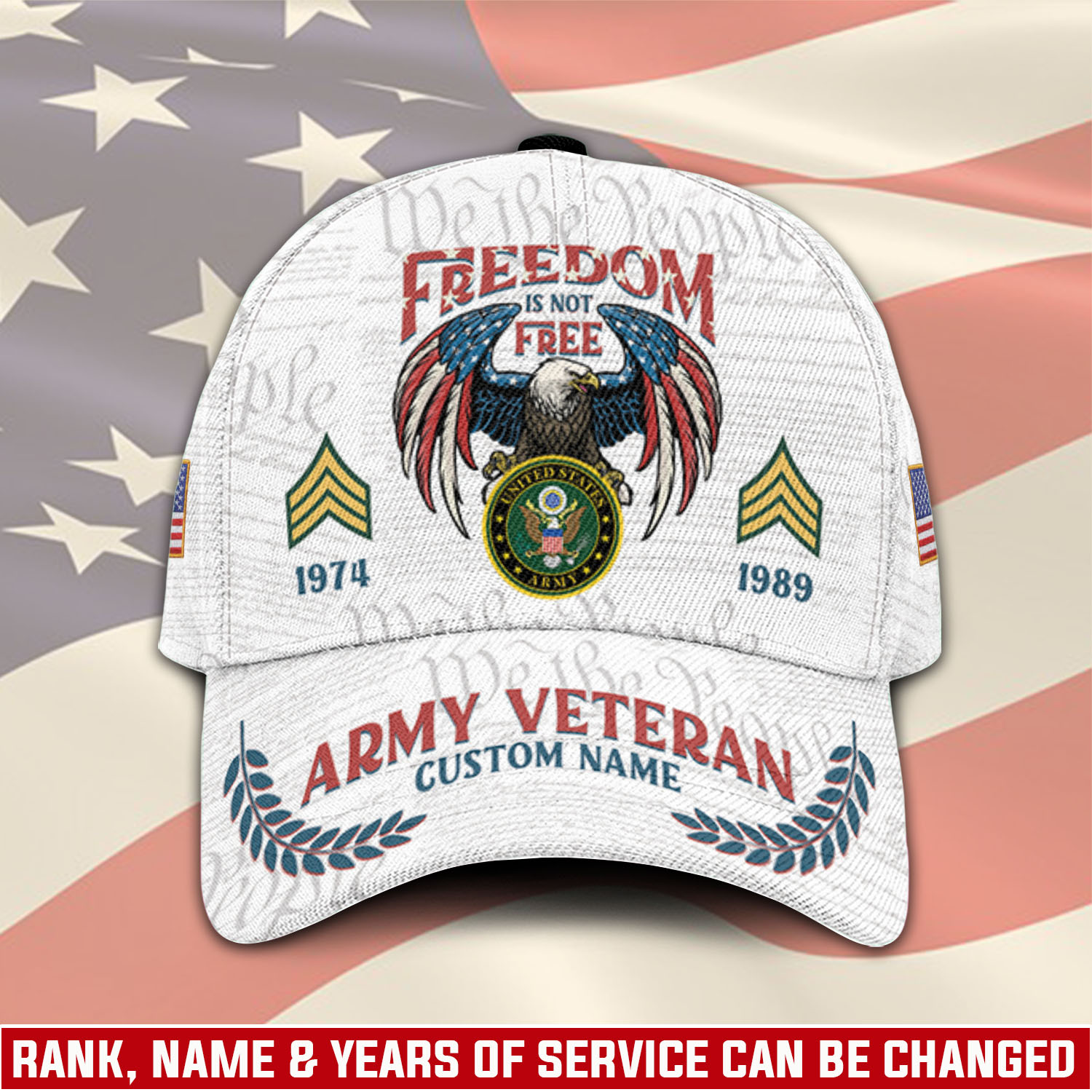 US Army, E 4 Army Corporal - Classic Cap