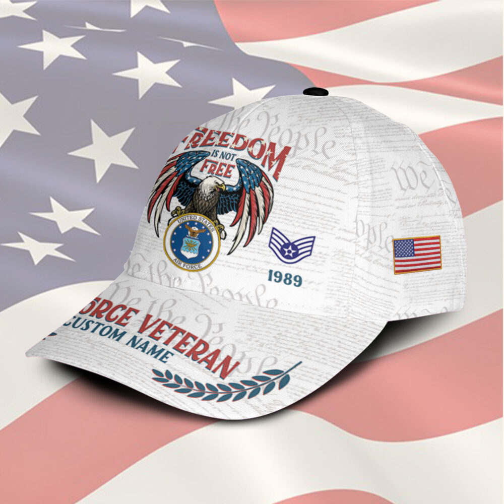 US Air Force, Service Before Self - Classic Cap - Image 2