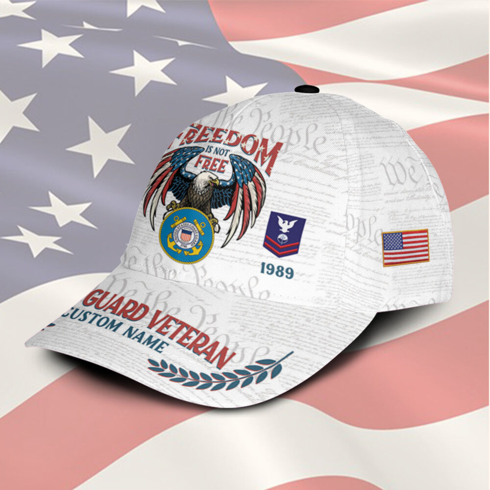 US Coast Guard, Honor The Fallen - Classic Cap - Image 2