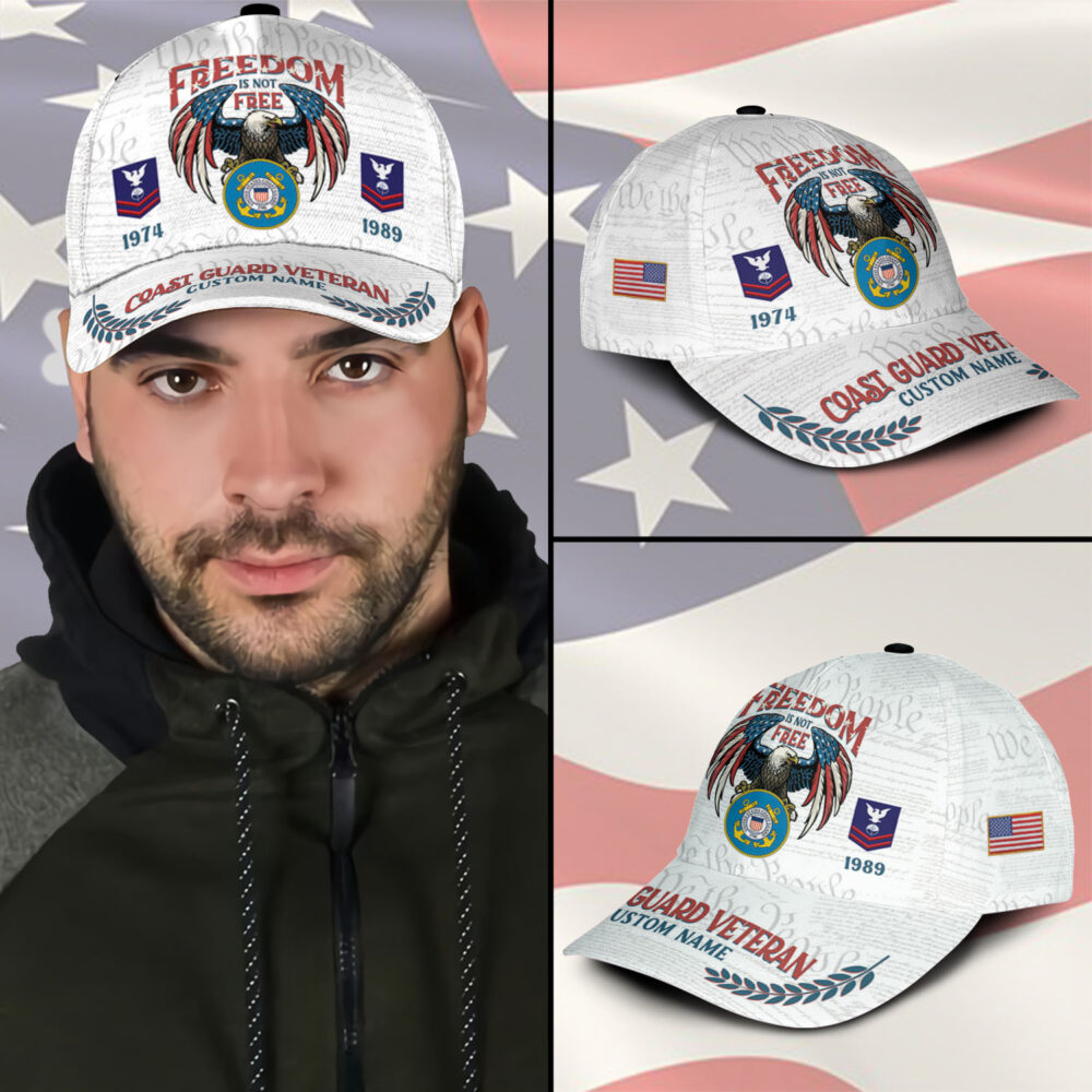 US Coast Guard, Honor The Fallen - Classic Cap - Image 3