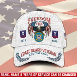US Coast Guard, Honor The Fallen - Classic Cap