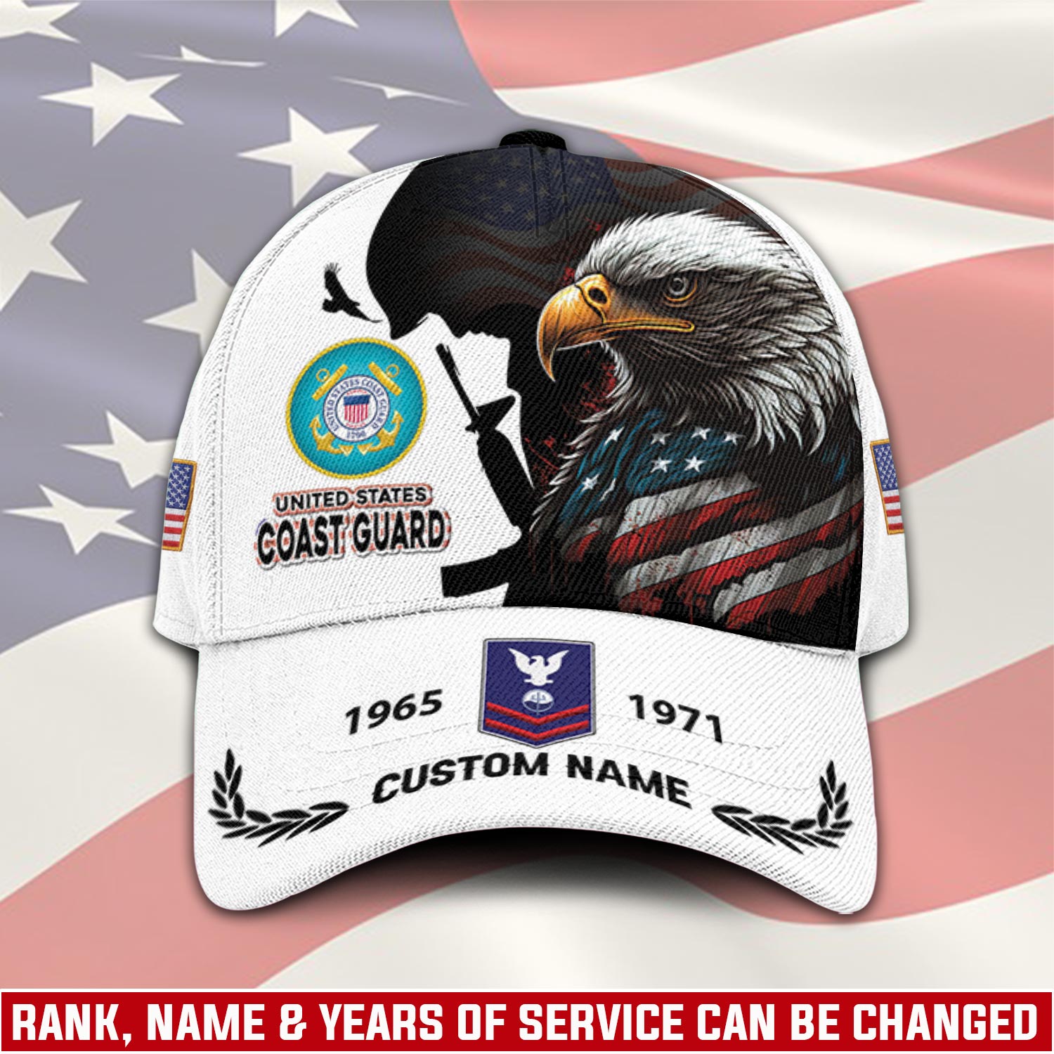 US Coast Guard, E 2 Blue - Classic Cap