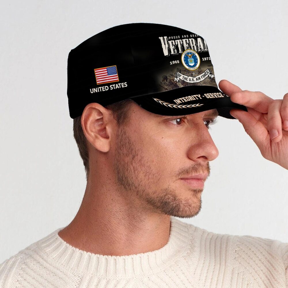 US Air Force , E 3 Air Force Airman First Class - Military Cap - Image 3