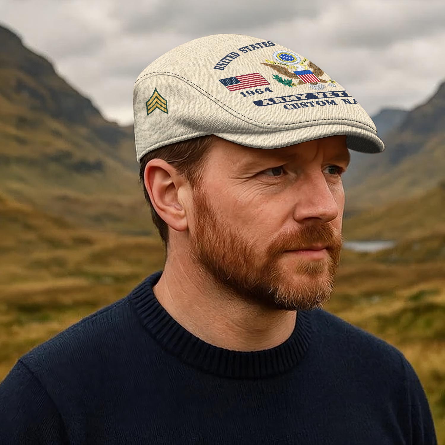 US Army, E 9 Army Sergeant Major - Jeff Cap - Image 6