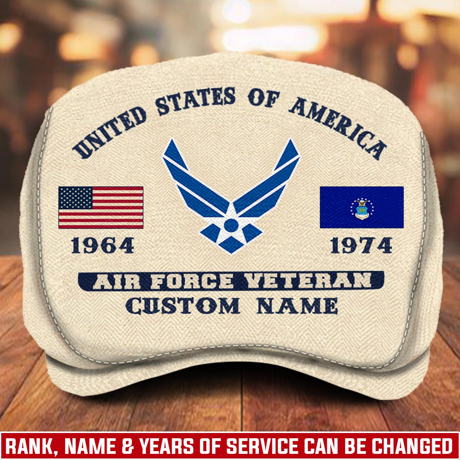 US Air Force , Land Of The Free, Because Of The Brave - Jeff Cap