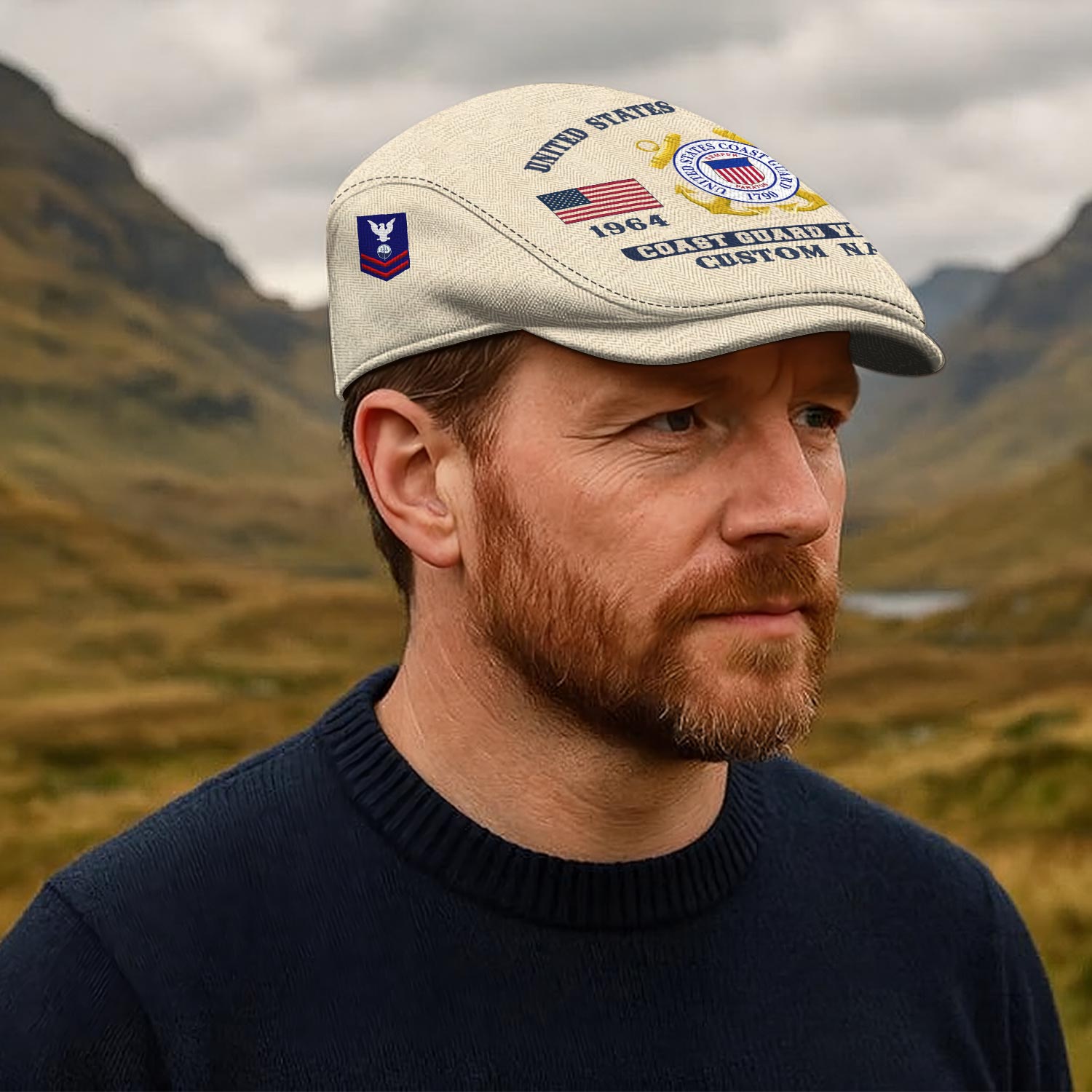 US Coast Guard, E 7 Gold - Jeff Cap - Image 6