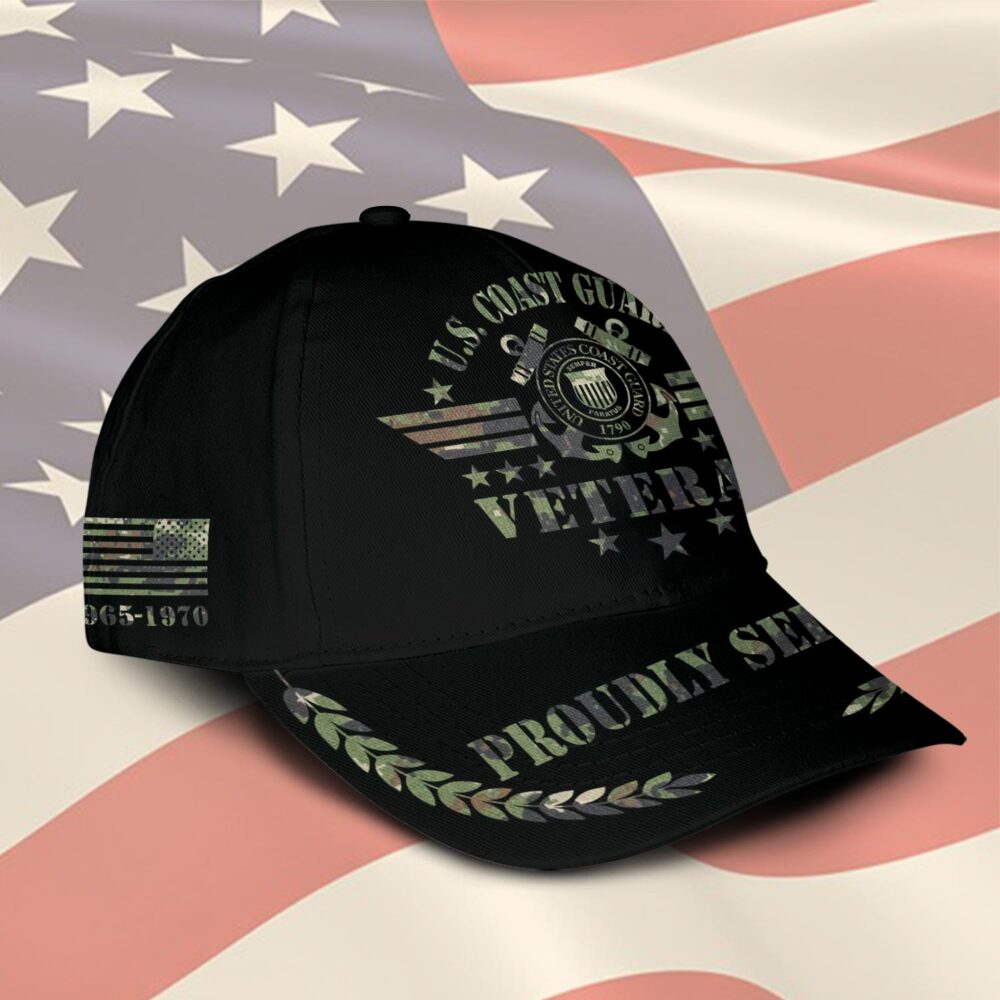 US Coast Guard, Remember - Honor - Respect - Classic Cap - Image 2