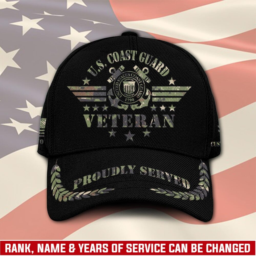 US Coast Guard, Remember - Honor - Respect - Classic Cap
