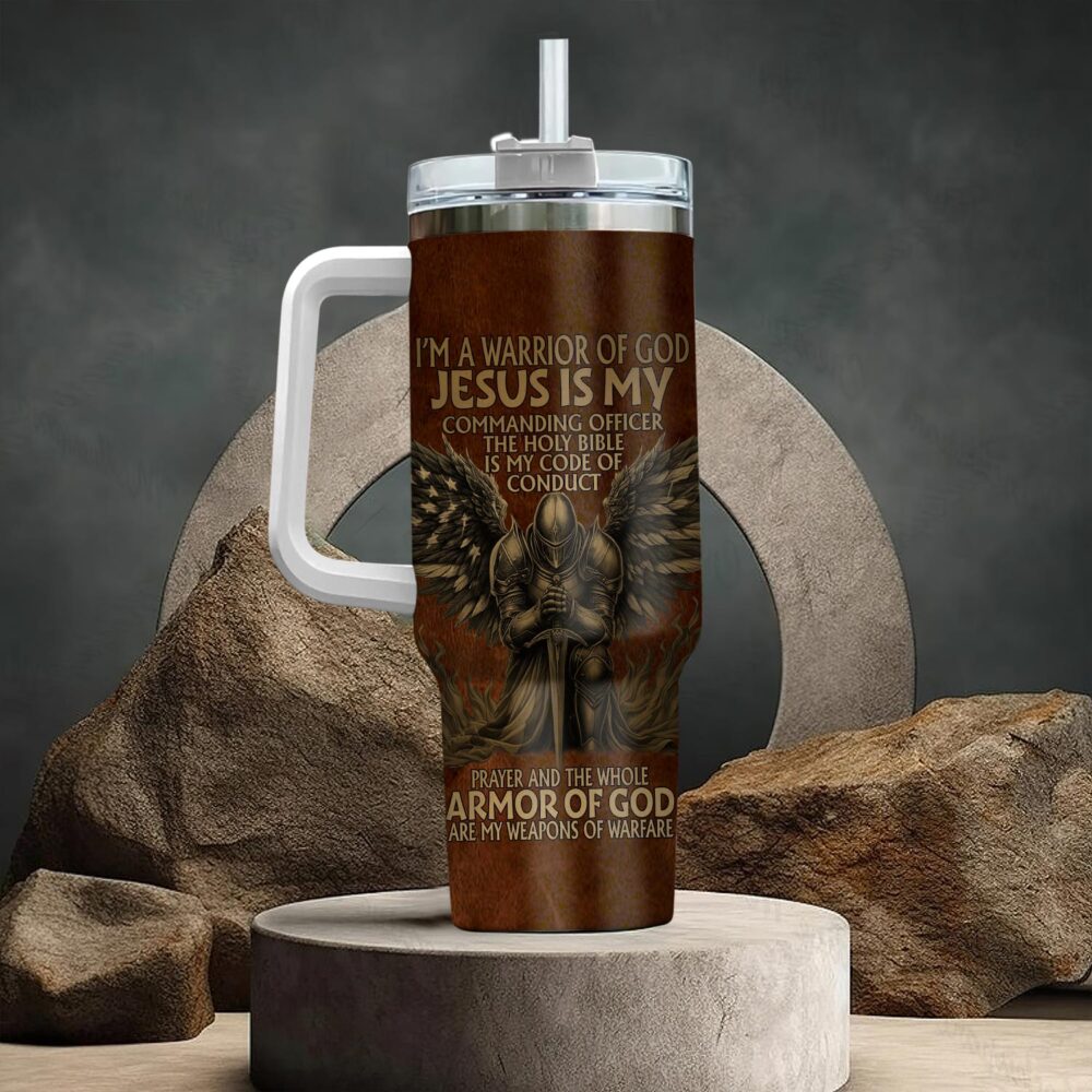 US Air Force , No One Fights Alone - Stainless Steel Tumbler 40oz - Image 3