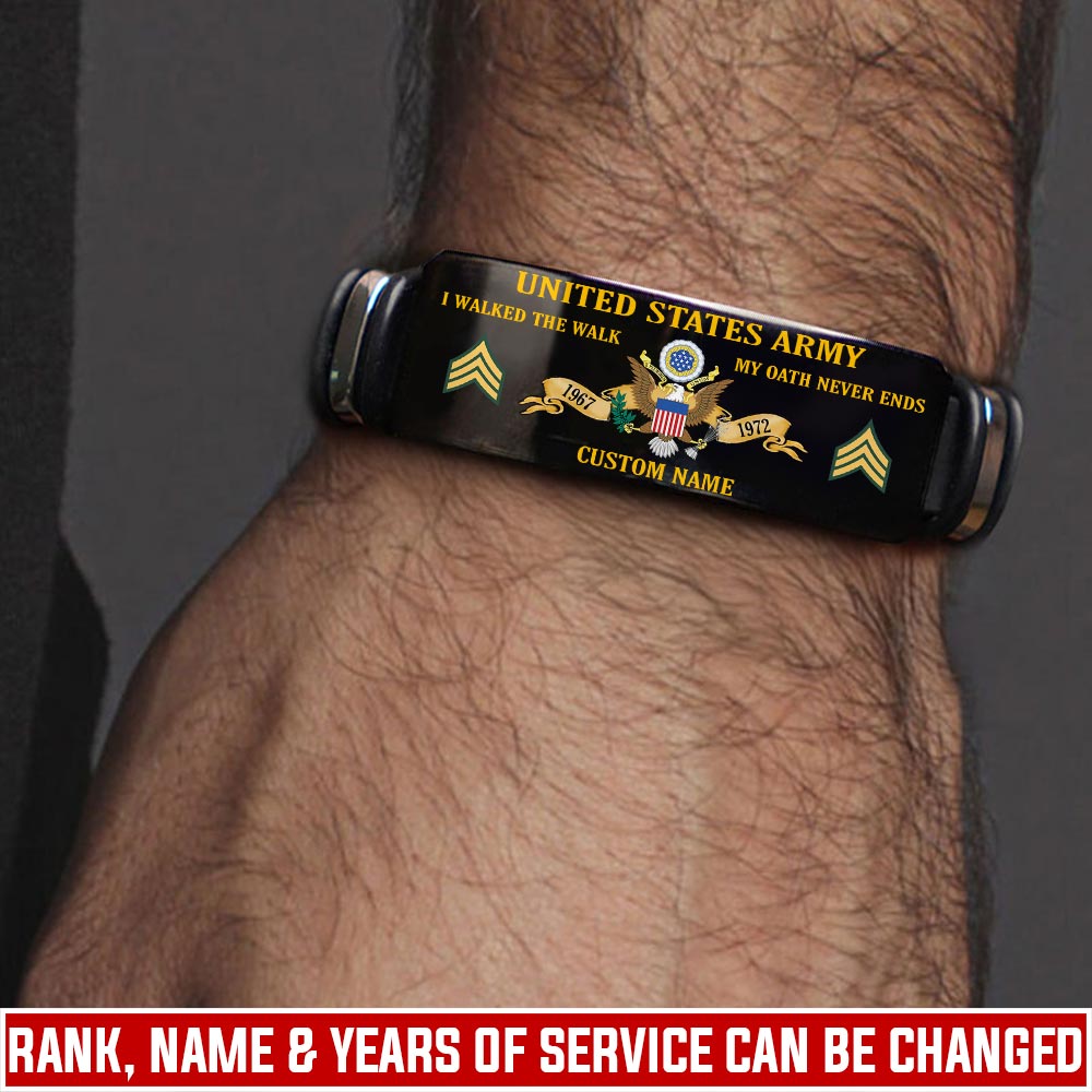 US Army, E 8 Army Master Sergeant - Bracelet