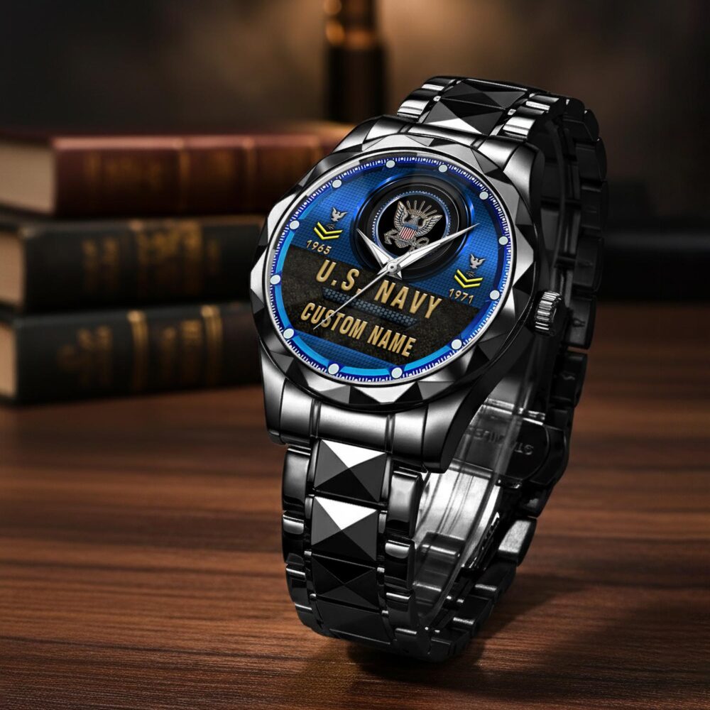 US Navy, E 3 Red - C-Style Watch - Image 3