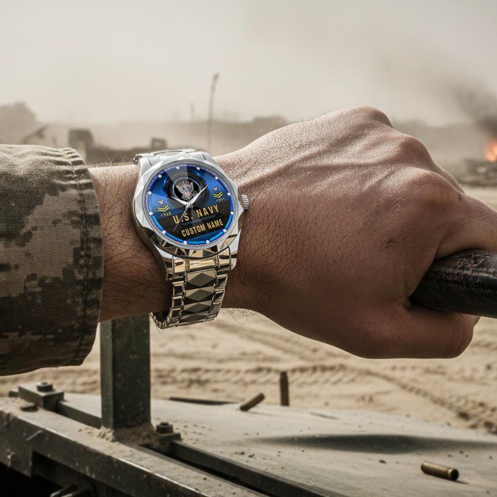 US Navy, E 3 Red - C-Style Watch - Image 4