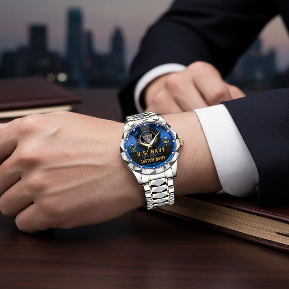 US Navy, E 3 Red - C-Style Watch - Image 6