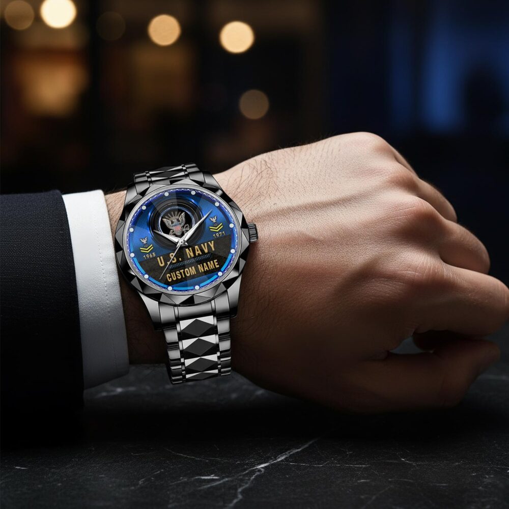 US Navy, E 3 Red - C-Style Watch - Image 8