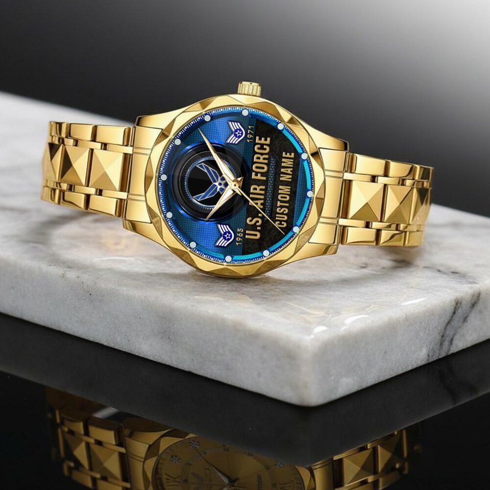 US Air Force, E 8 Air Force Senior Master Sergeant - C-Style Watch - Image 2