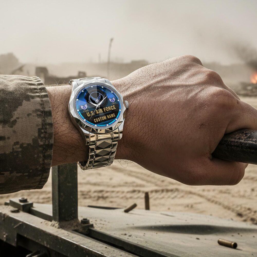 US Air Force, E 8 Air Force Senior Master Sergeant - C-Style Watch - Image 4