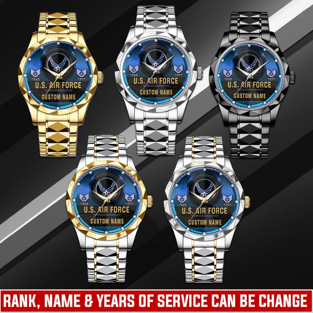 US Air Force, E 8 Air Force Senior Master Sergeant - C-Style Watch