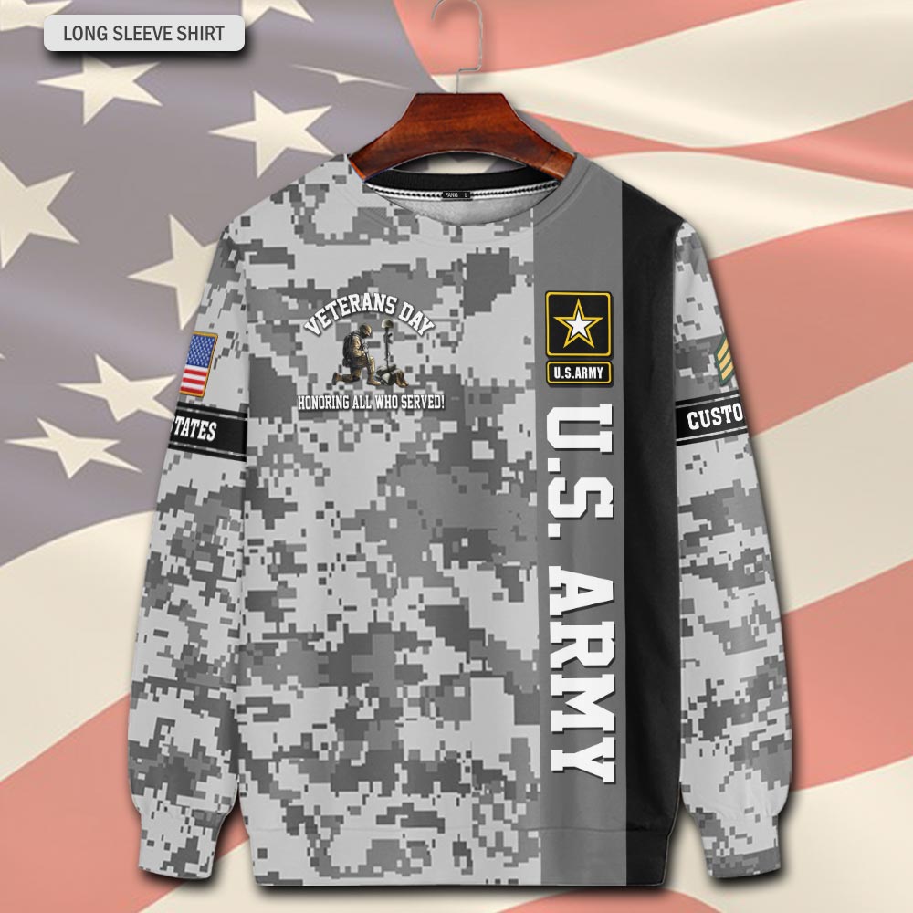 Army Division, Served With Pride - Sweatshirt - Image 2