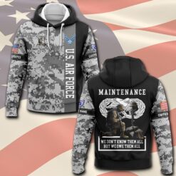 Air Force Badge, E 2 Air Force Airman - Hoodie