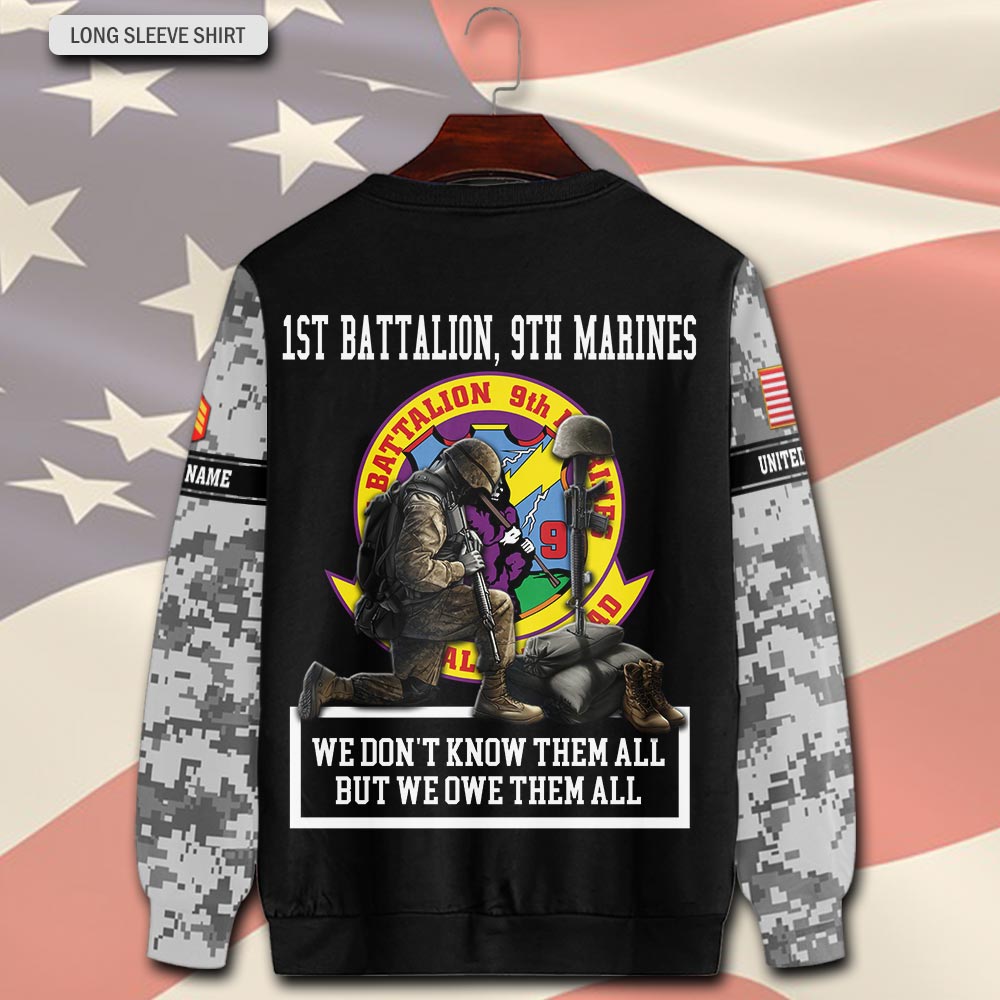 Marine Battalions, W 4 Marines Chief Warrant Officer 4 - Sweatshirt - Image 3
