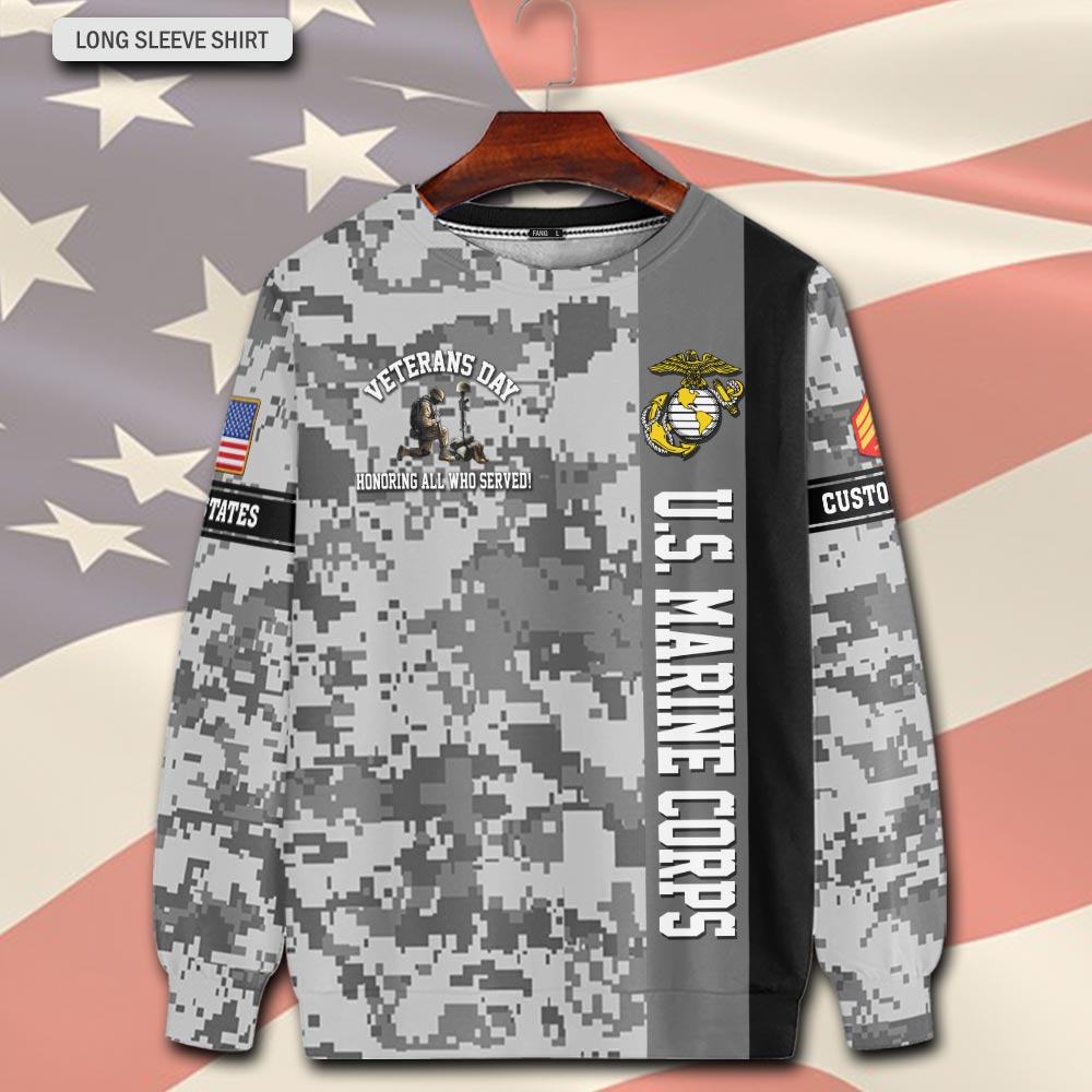Marine Battalions, W 4 Marines Chief Warrant Officer 4 - Sweatshirt - Image 2