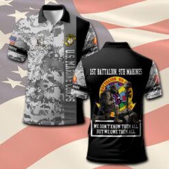 Marine Battalions, Defender of Freedom - Polo Shirt