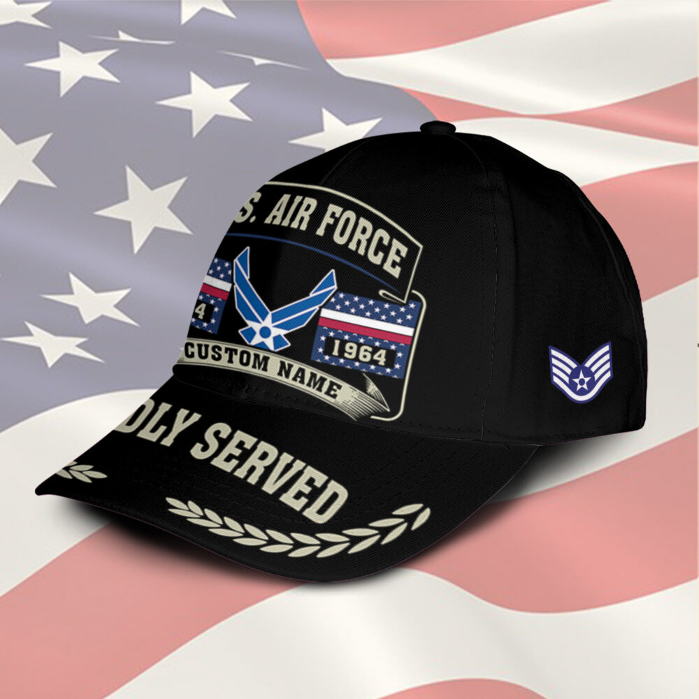 US Air Force, Honor, Duty, Service - Classic Cap - Image 2