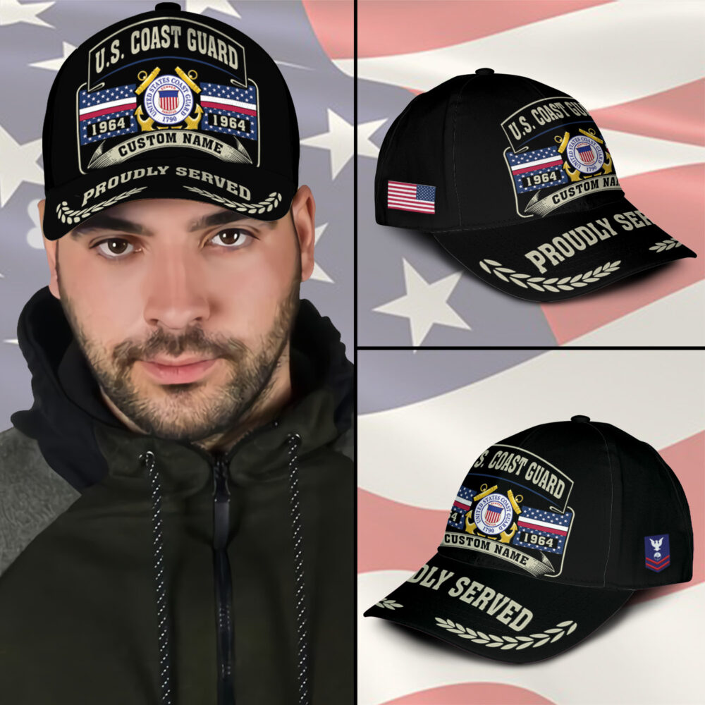 US Coast Guard, Proud To Have Served - Classic Cap - Image 3