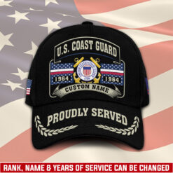 US Coast Guard, Proud To Have Served - Classic Cap