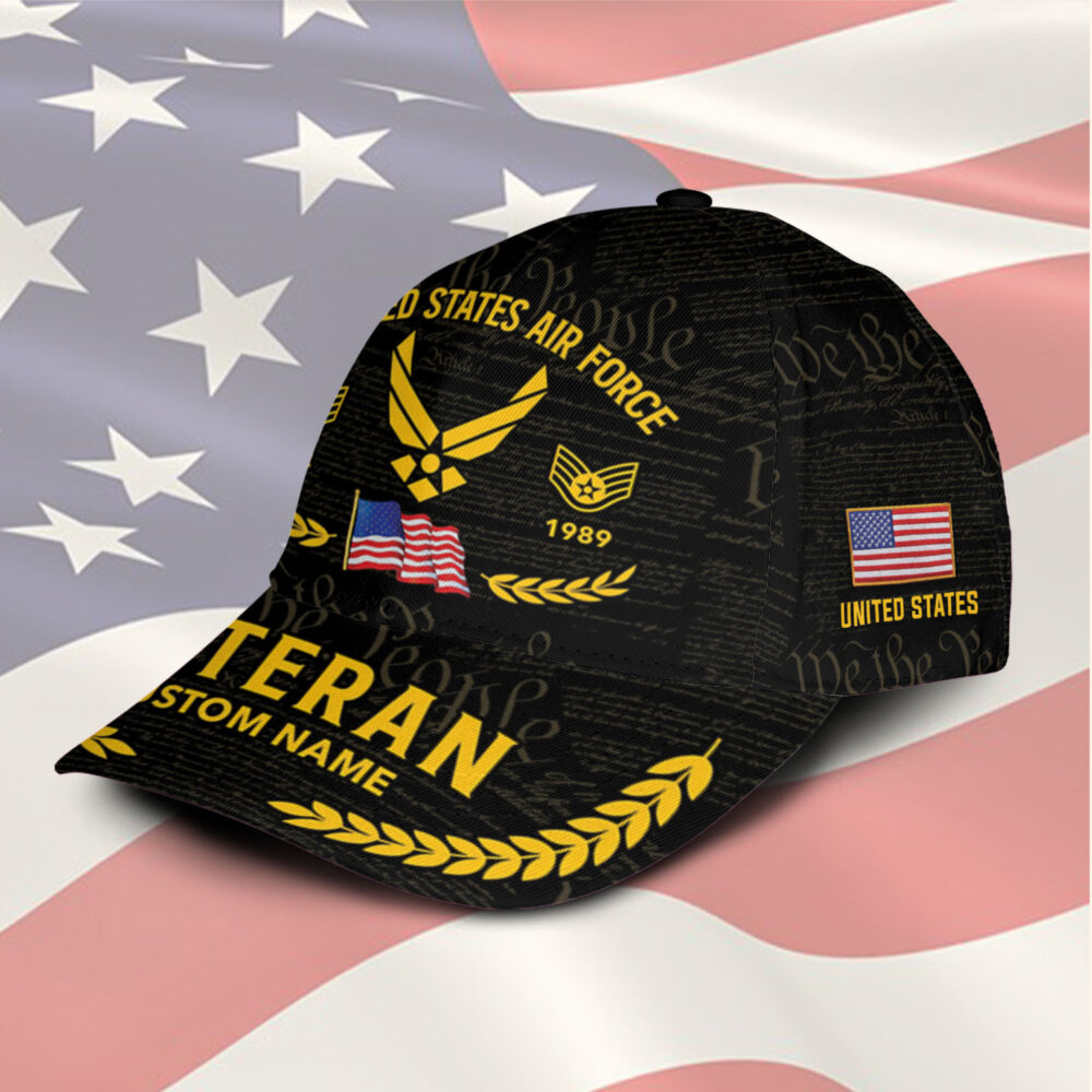 US Air Force, E 8 Air Force First Sergeant - Classic Cap - Image 2