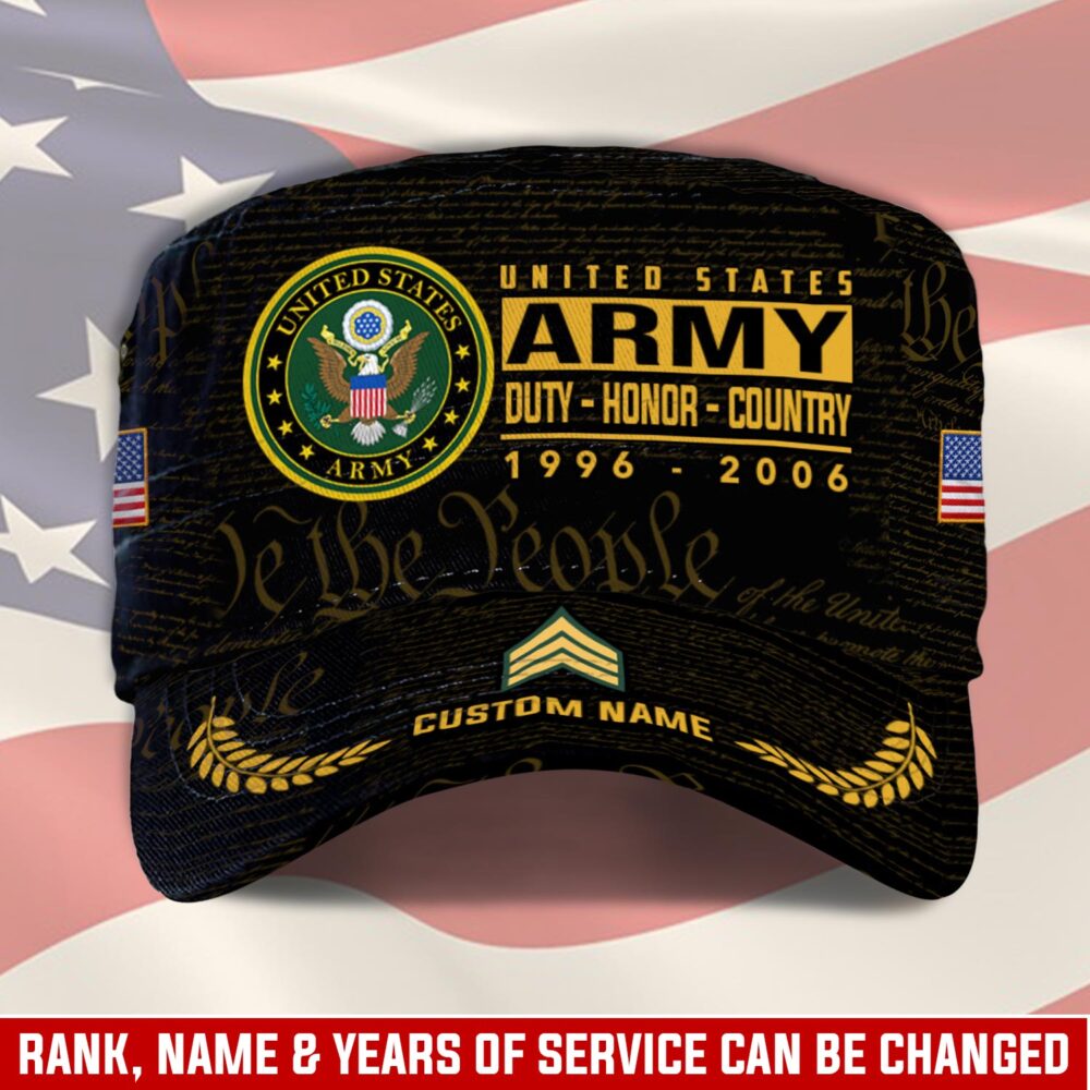 US Army, Honoring All Who Served - Military Cap