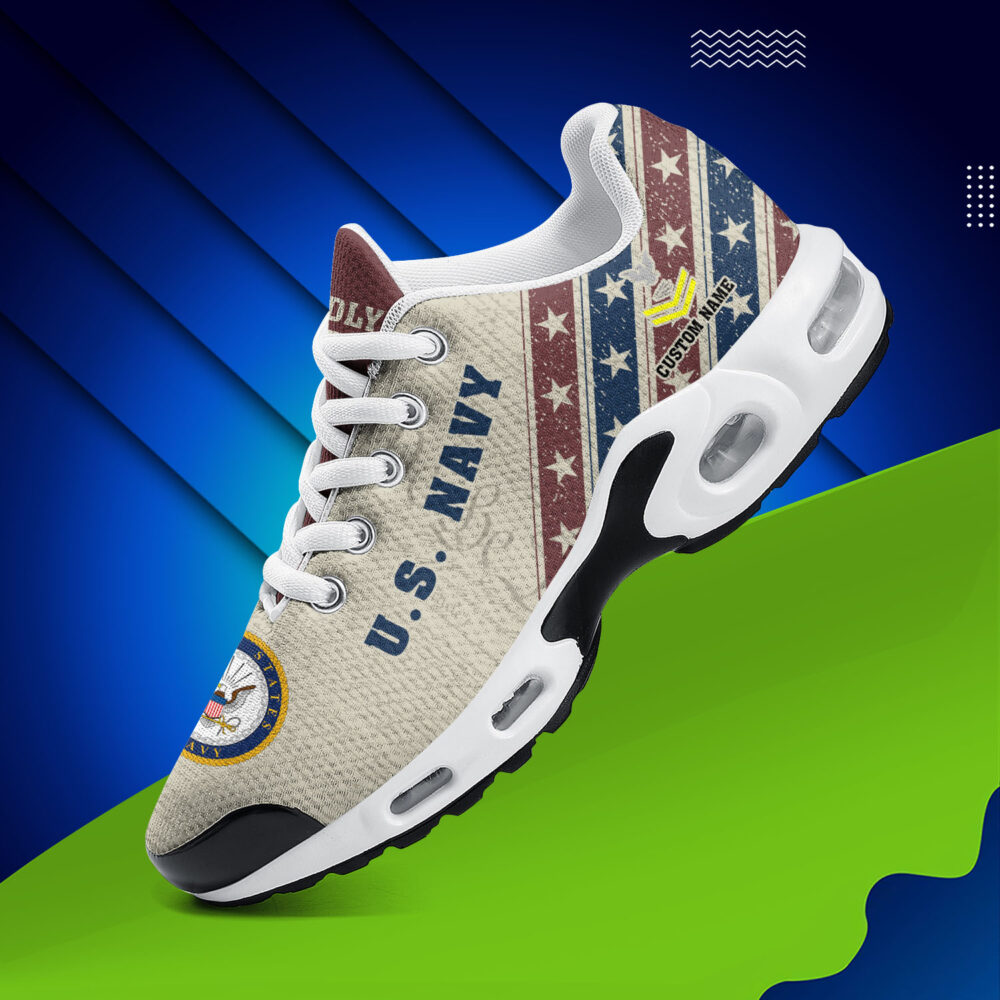 US Navy, Honor, Duty, Service - Air Max Plus Shoes - Image 2