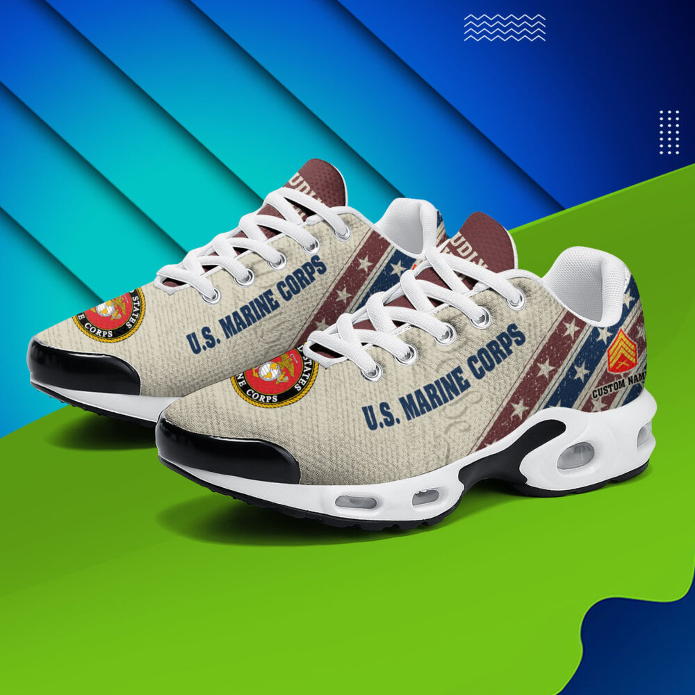 US Marine Corps, No One Gets Left Behind - Air Max Plus Shoes - Image 3
