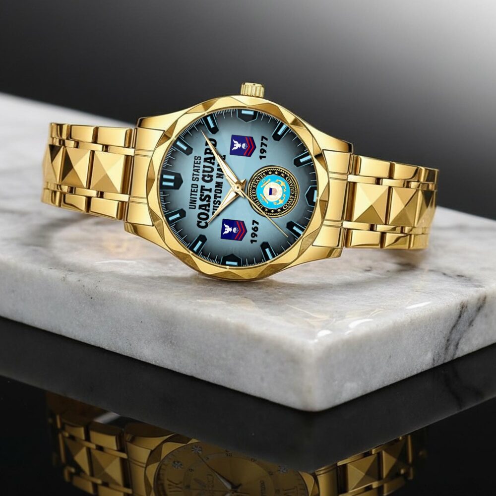 US Coast Guard, E 3 White - C-Style Watch - Image 2