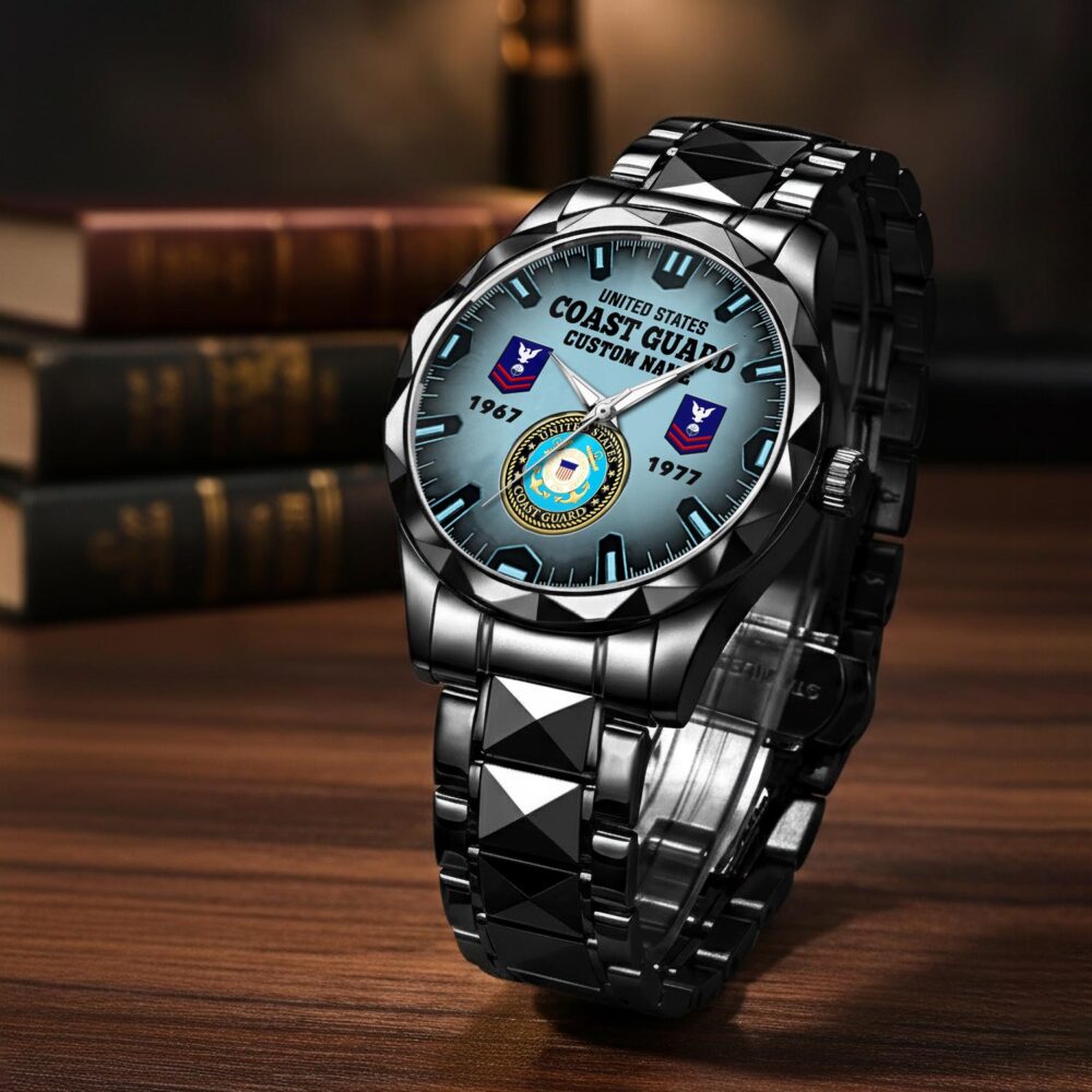 US Coast Guard, E 3 White - C-Style Watch - Image 3