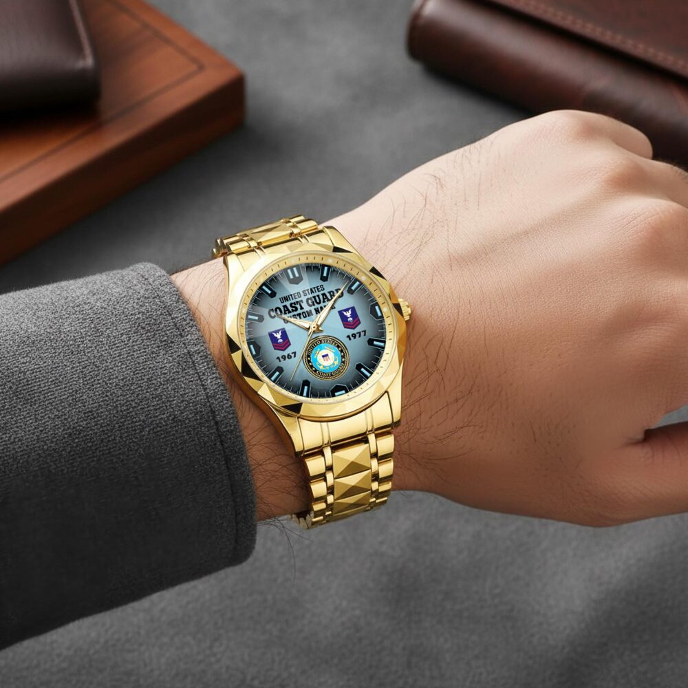 US Coast Guard, E 3 White - C-Style Watch - Image 5
