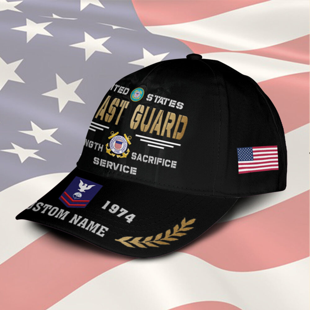 US Coast Guard, Honor The Fallen - Classic Cap - Image 2