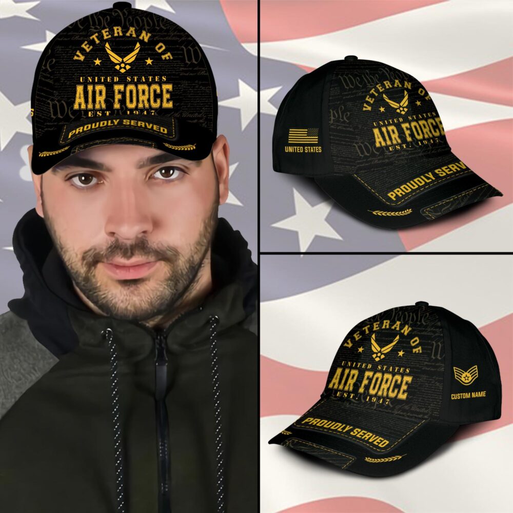 US Air Force, E 8 Air Force First Sergeant - Classic Cap - Image 3