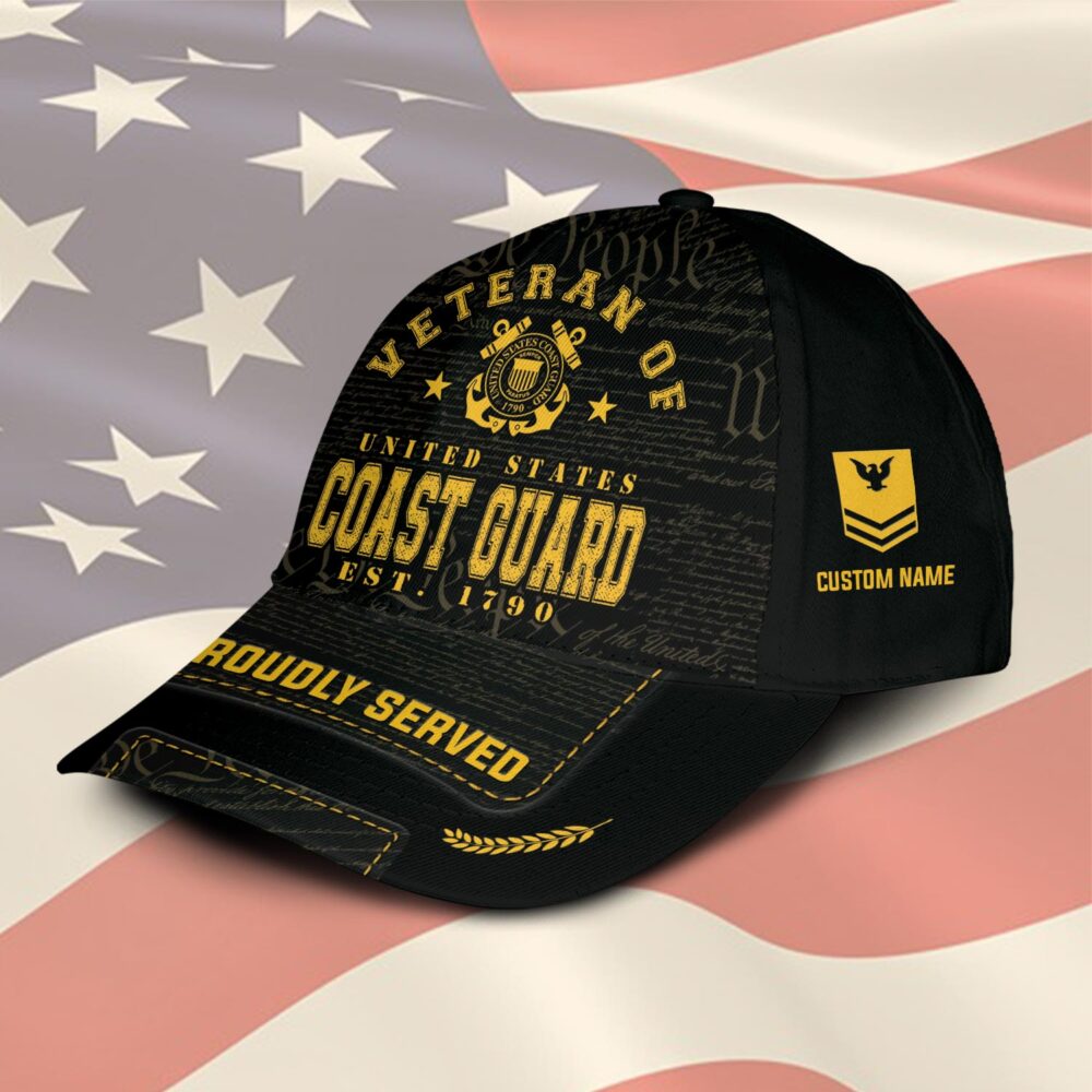 US Coast Guard, I Walked The Walk - Classic Cap - Image 2