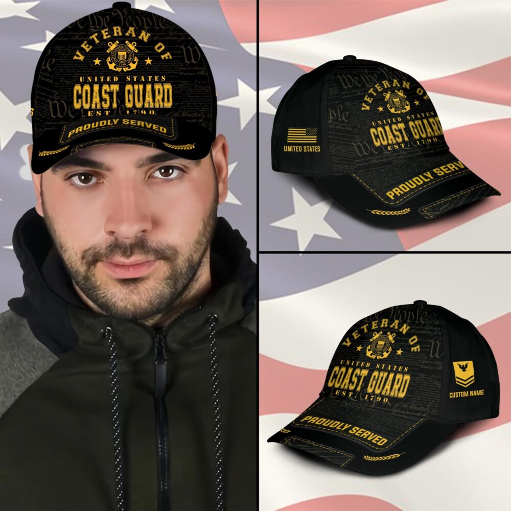US Coast Guard, I Walked The Walk - Classic Cap - Image 3