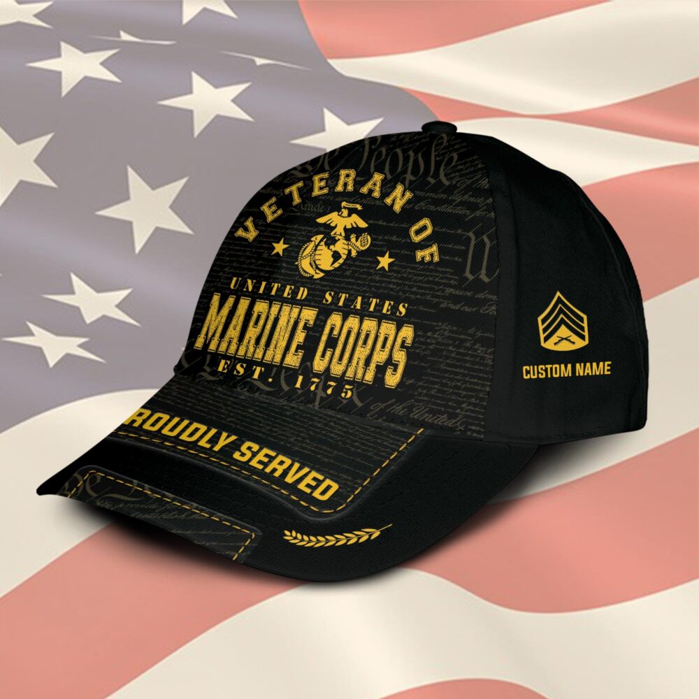 US Marine Corps, No One Gets Left Behind - Classic Cap - Image 2