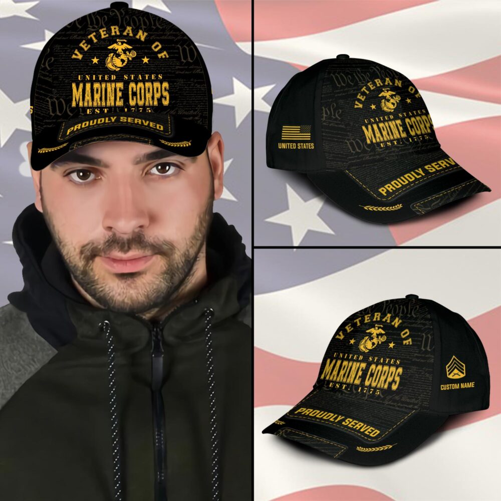 US Marine Corps, No One Gets Left Behind - Classic Cap - Image 3